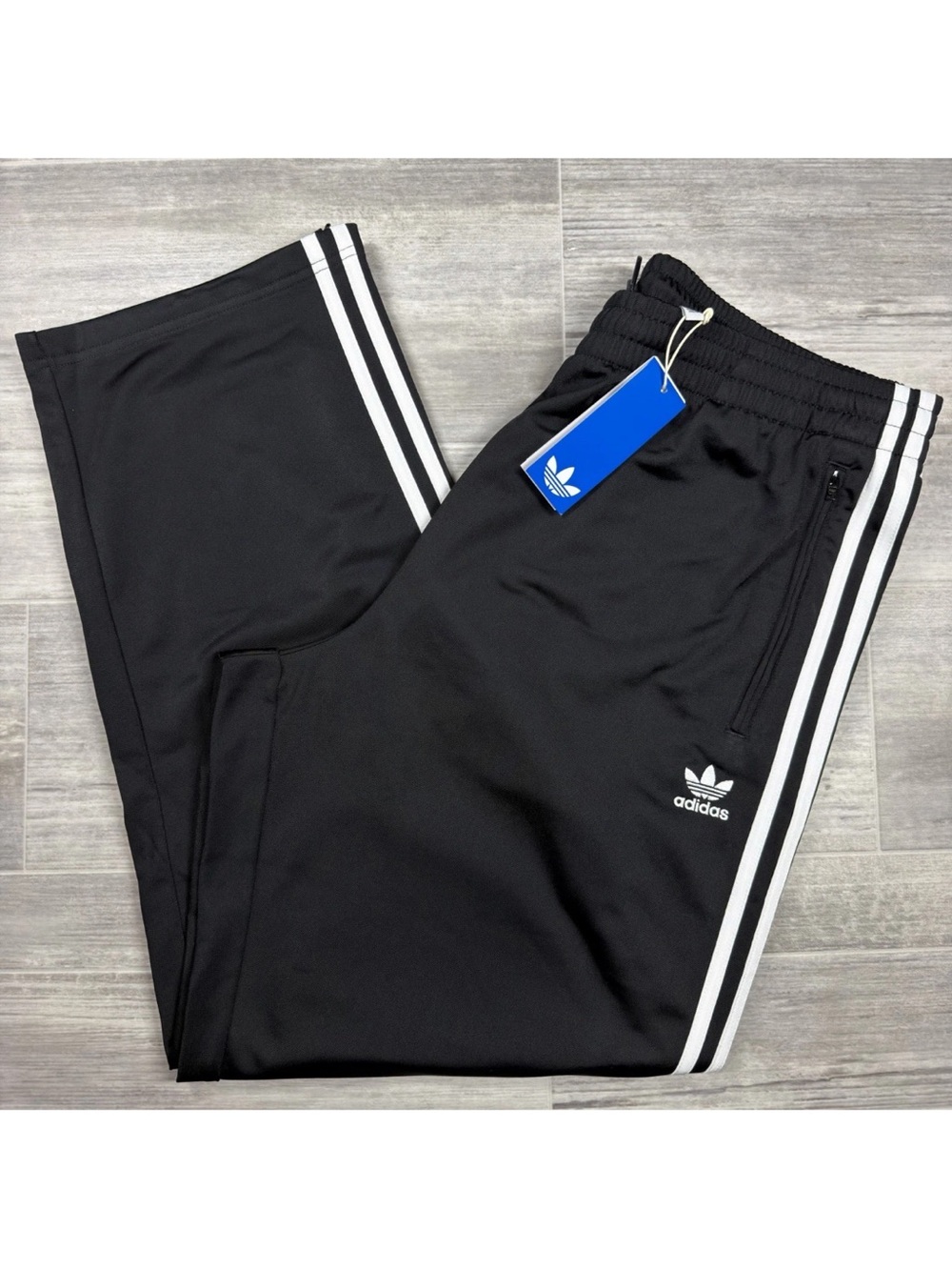 Adidas Originals firebird Track Pants Men's Size 2XL Black IJ7055 NWT